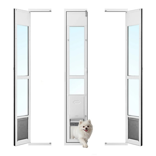 Pannello con sportello cani - con,