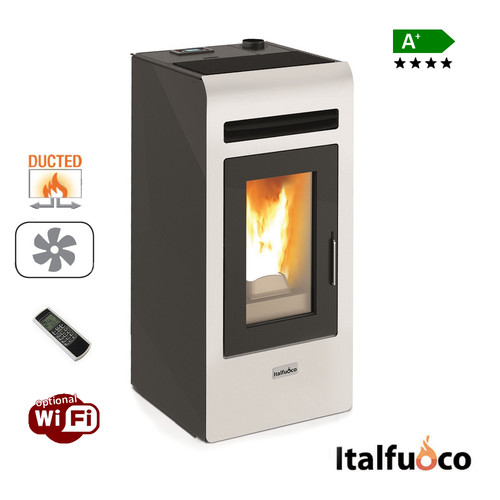 Stufa pellet canalizzata - stufa,