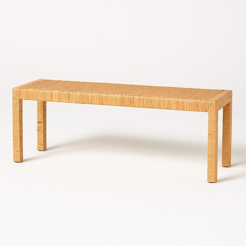 Panca rattan baxton - panca,