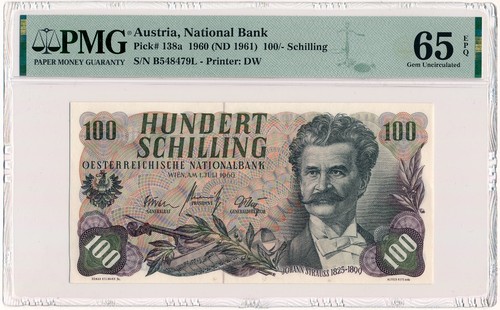Austria 100 scellini 1960 - -,