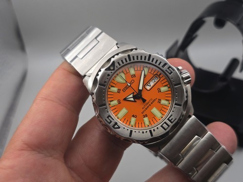 Seiko skx781 orange - seiko, monster