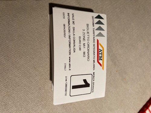 Lotto biglietti metro - 10,