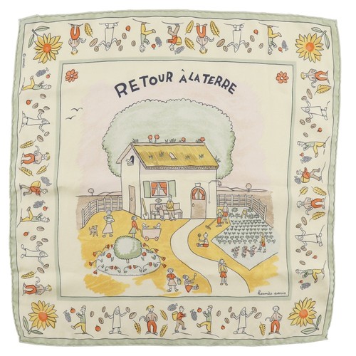 Sciarpa hermes ritorno casa - sciarpa,