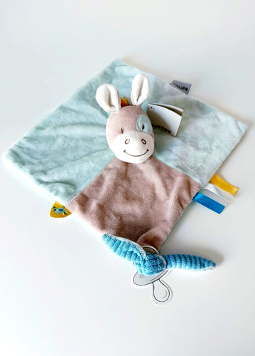 Doudou plat carré tim - plat, et