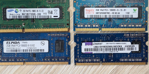 40x pezzi 2gb - ram, pc3