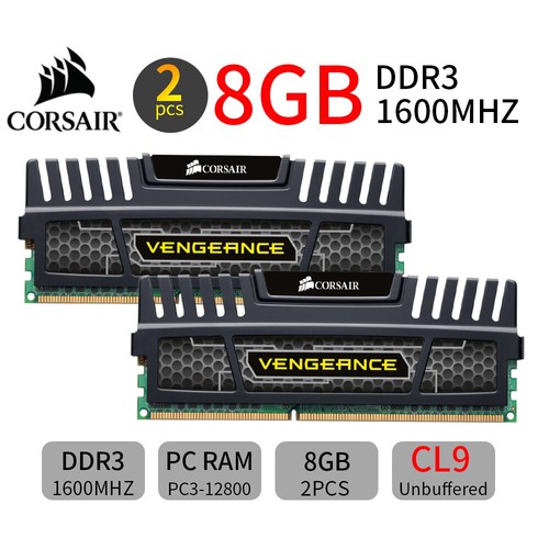 Corsair cmz16gx3m2a1600c9 16gb - corsair,