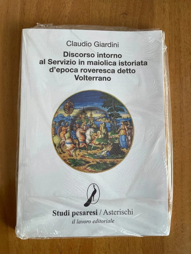 Libro servizio maiolica - servizio,