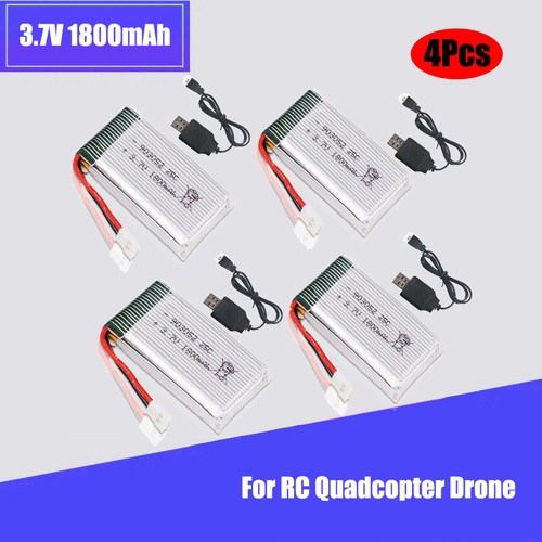 Batteria lipo 4x3 1800mah - lipo, 4x3.7v