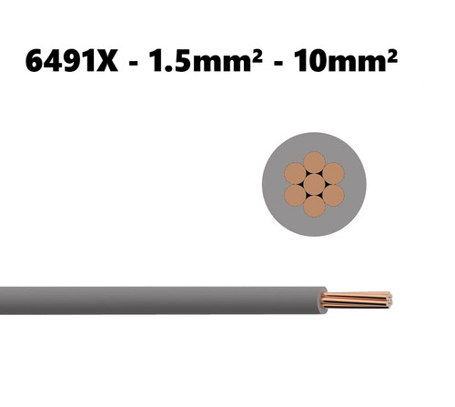 6491x cavo elettrico grigio - 6491x,
