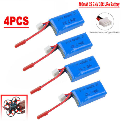 Batteria lipo 400mah 4v - lipo, 4x