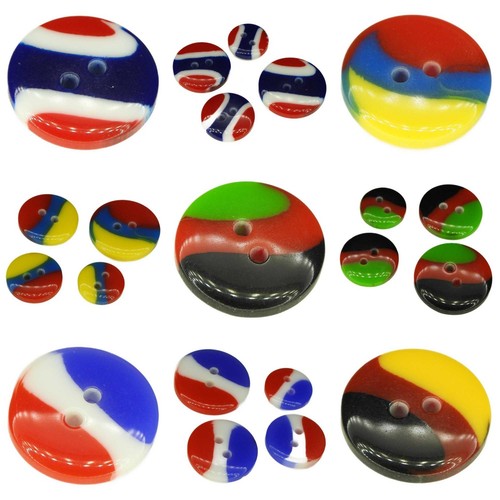 Bottoni tricolore paese - bottoni,