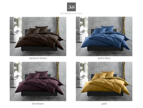 Biancheria letto raso di - letto, in