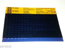 Microfiche catalogo ricambi - catalogo,