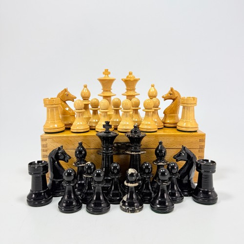 Scacchi antichi legno occhi - in,