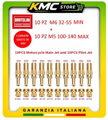 Kit getti carburatore - kit,