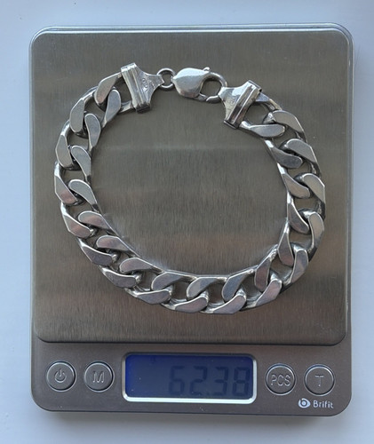 Bracciale uomo argento - bracciale,