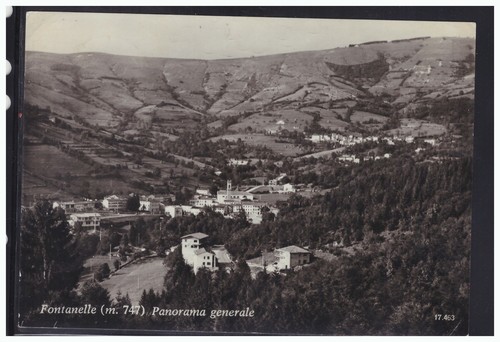 Cartolina fontanelle panorama - cartolina,