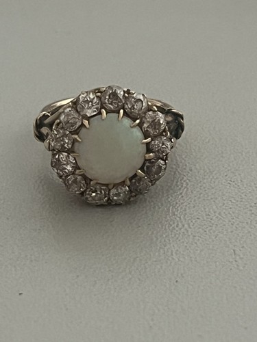 6890 anello antico oro giallo - 6890-,