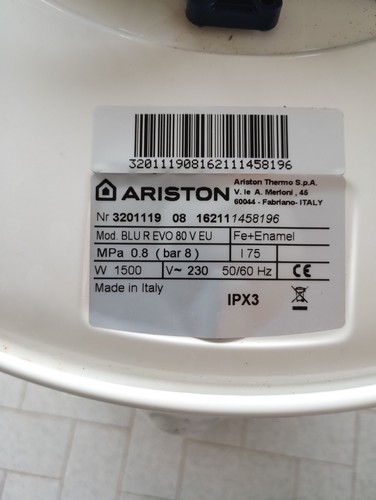 Ariston blu evo v - 80, eu