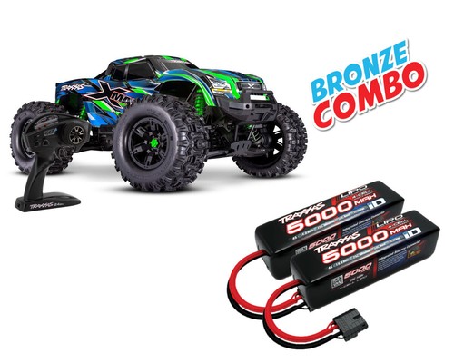 Traxxas maxx verde belted - x-maxx,