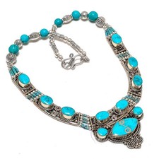 Collana con pietre - , preziose