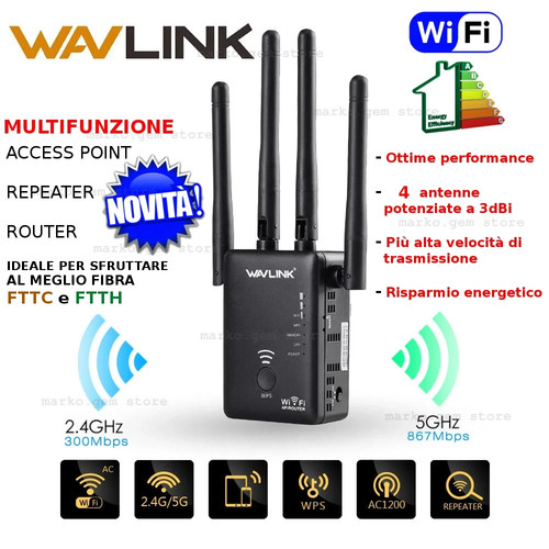 Amplificatore segnale wifi - amplificatore, 2,4