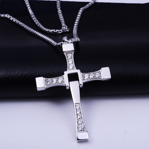 Collana ciondolo croce - ,