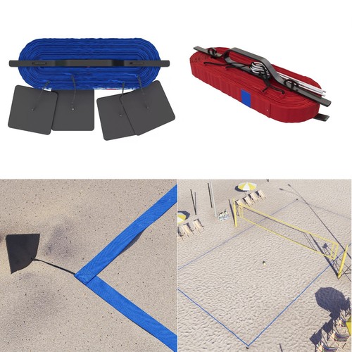 Segnacampo beach volley - , linee
