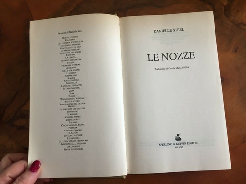 Nozze danielle steel - le,