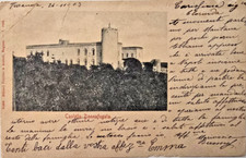 Cartolina 1903 Castello Donnafugata Ragusa formato piccolo viaggiata
