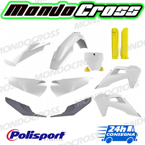 Kit plastiche polisport - plastiche, bianco