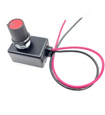1x Nuovo DC 0/1-10V Mini Dimmer Manopola Controller Interruttore Rotante PWM Dimmerazione