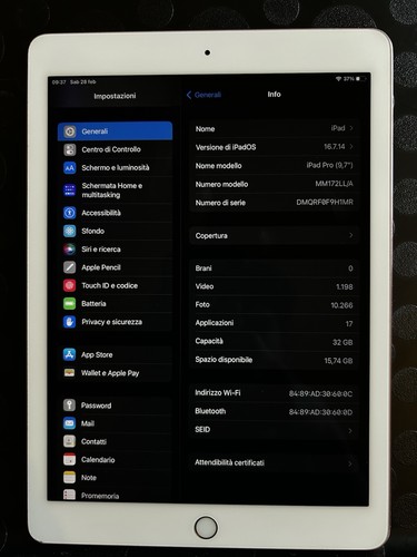 Apple ipad pro gen - gen., 9.7"