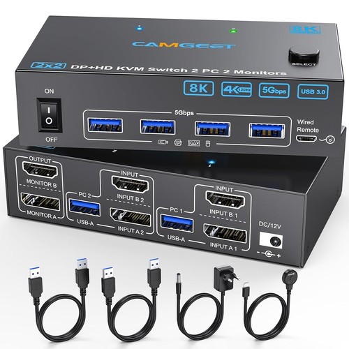 Camgeet switch kvm 2 - kvm,