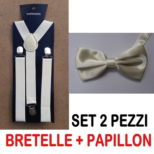 Bretelle papillon uomo - +,