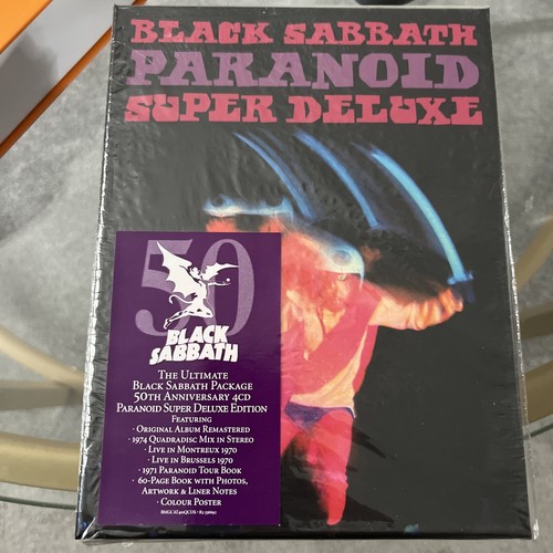 Black sabbath paranoid super - black,
