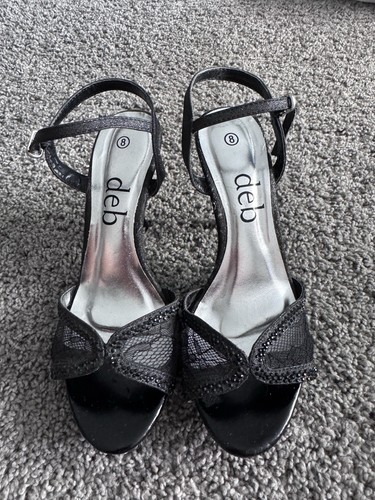 Deb nero pizzo cinturino - nero,