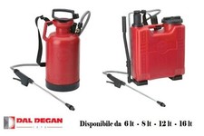 DAL DEGAN POMPA PRESSIONE IRRORATRICE ZAINO POMPA A SPALLA  6-8-12-16 LITRI