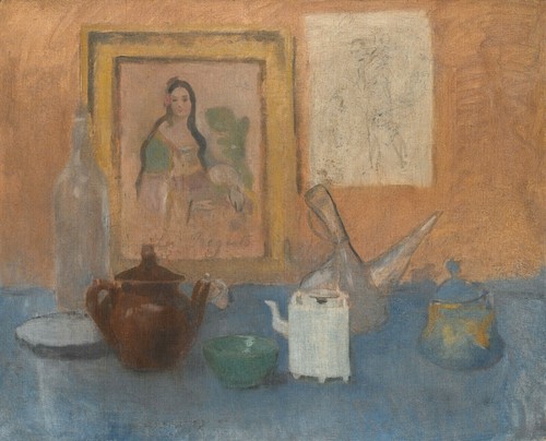Natura morta con tavola - , (1906)