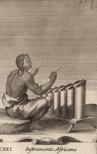 Strumento africano bonanni - strumento,