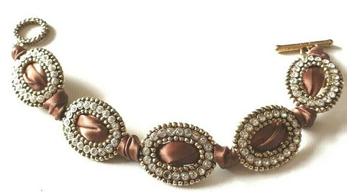 Bracelet monet satin marron - monet,