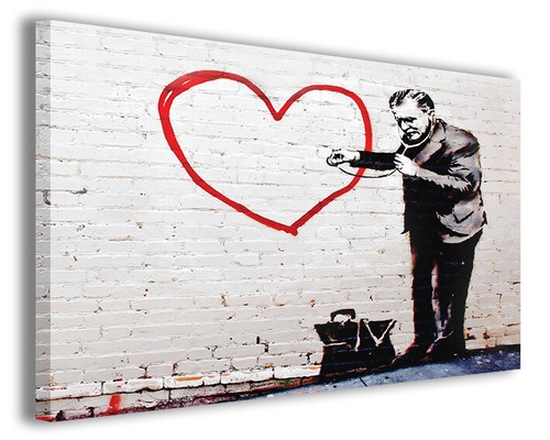 Quadri famosi banksy - famosi,