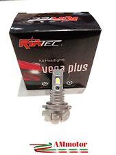 Lampadina H7 Led Moto Riatec Vega Plus 6000K Luce Bianca Plug And Play Lampada