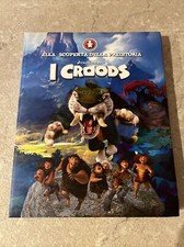 I CROODS ALBUM CARD COMPLETO SUPERMERCATO SIGMA ALLA SCOPERTA DELLA PREISTORIA