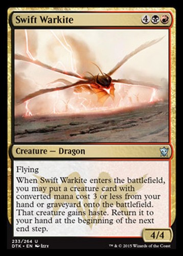 Mtg swift warkite - 4x,