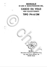 AERONAUTICA ACCESSORI Casco Volo P4A 3M 195x Manual - DVD