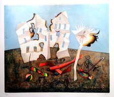 Enrico Benaglia, Acquaforte