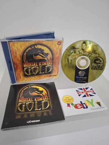 Mortal kombat gold sega - mortal,