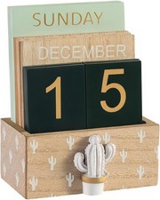 Perpetual Desk Calendar