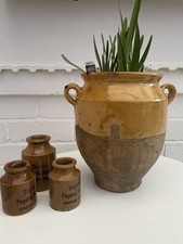 Antique French Yellow Glaze